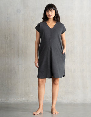 Maternity Hospital Bag Birthing Gown in Organic Cotton